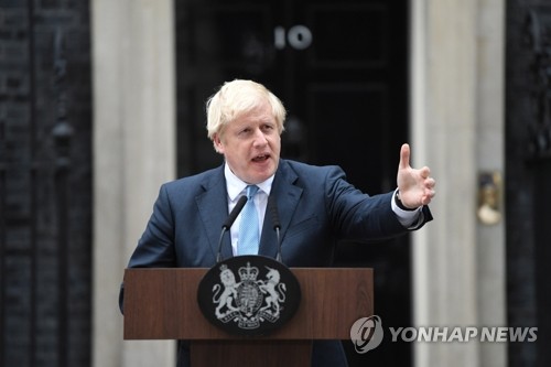 보리스 존슨 영국 총리