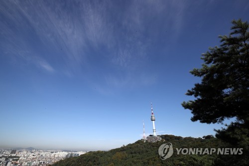 쾌청한 가을하늘