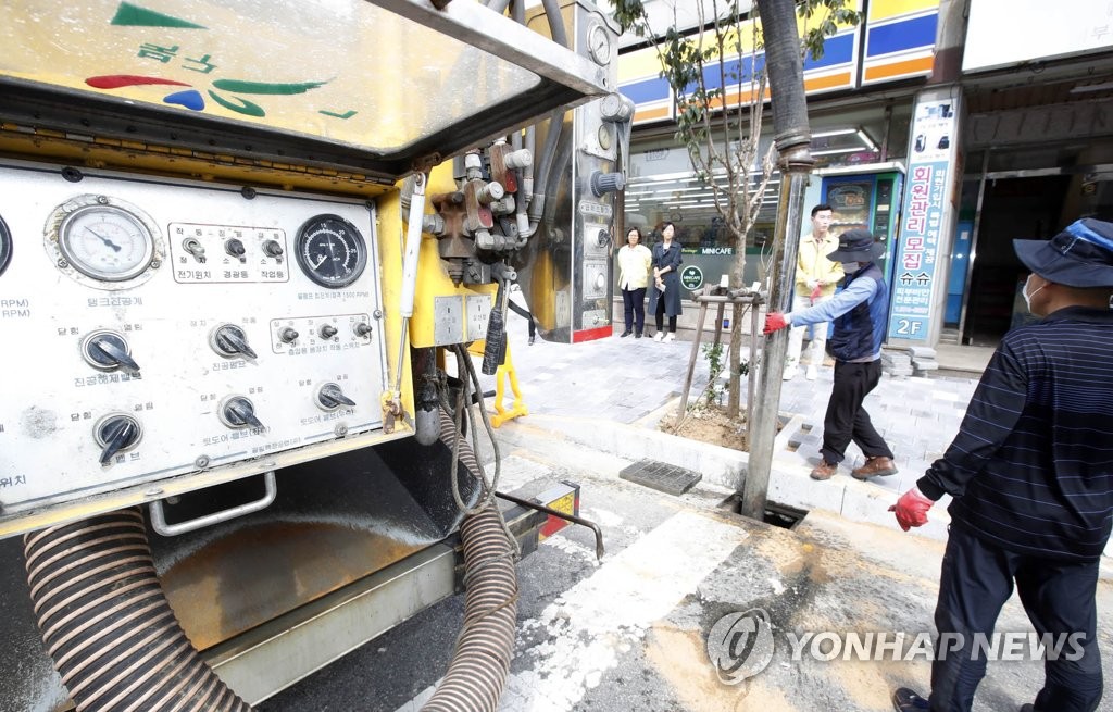광주 북구, 태풍 대비해 하수관로 정비
