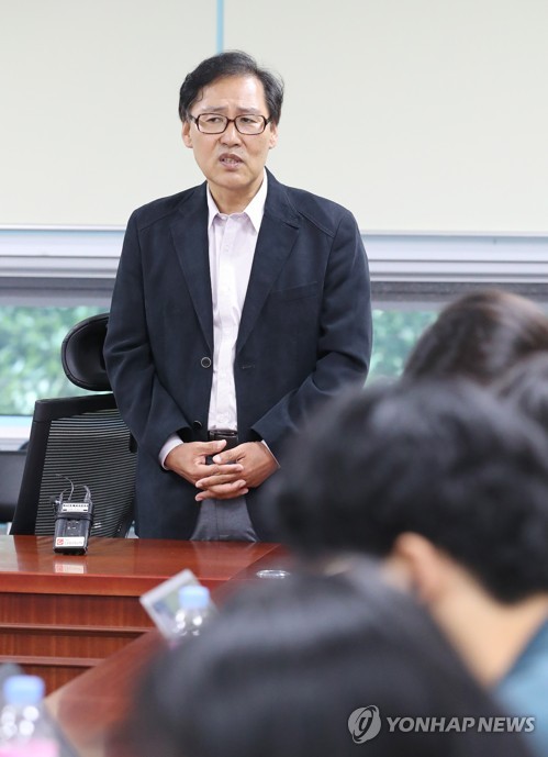 입장 밝히는 PNP 플러스 서재성 대표