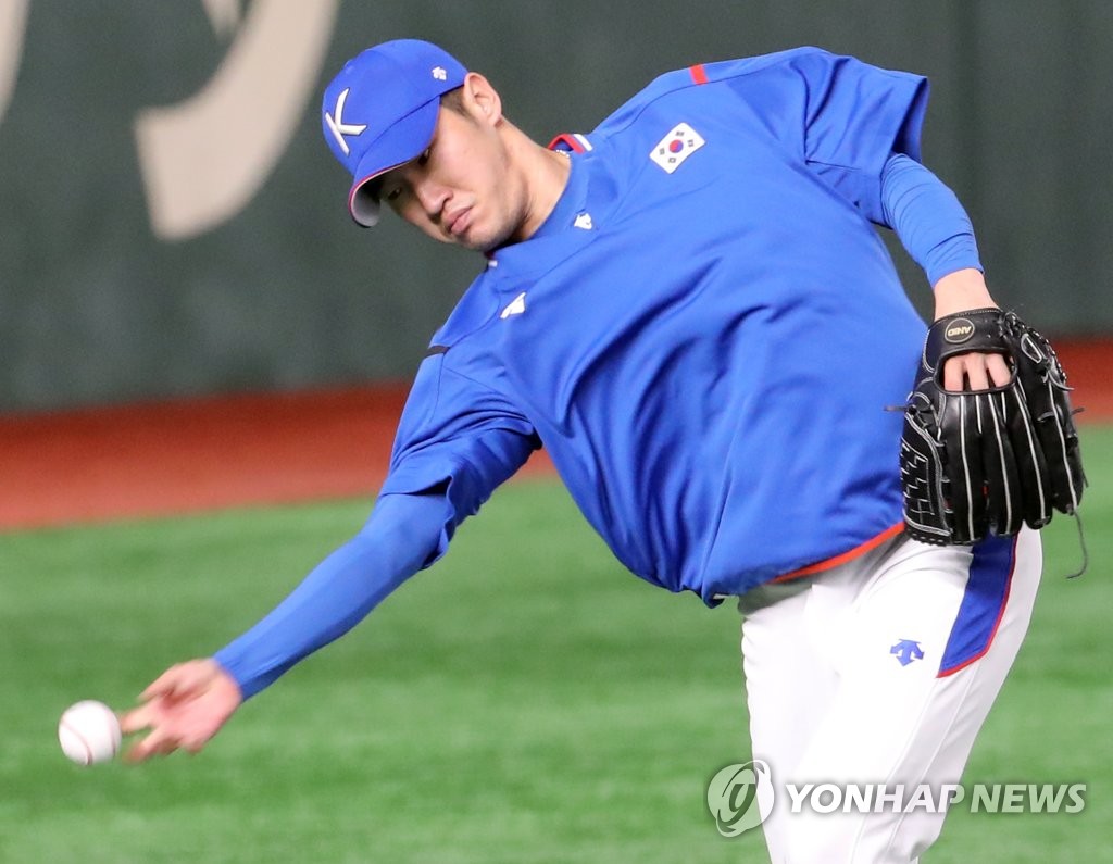 몸푸는 박종훈