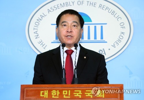 심재철, 한국당 원내대표 출마