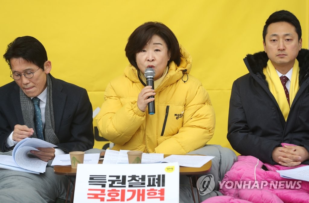 발언하는 심상정 대표