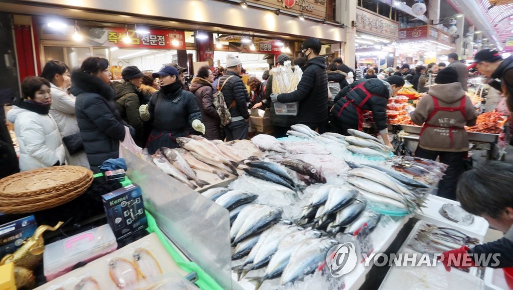 북적거리는 청주 육거리시장