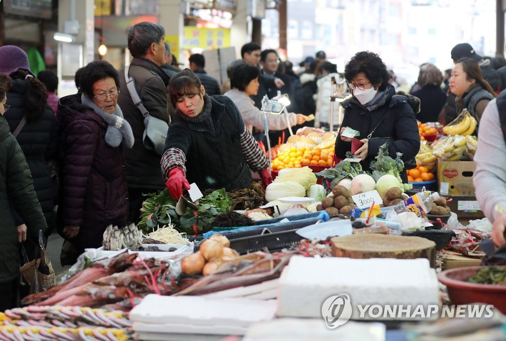 설 대목 맞은 청주 육거리시장