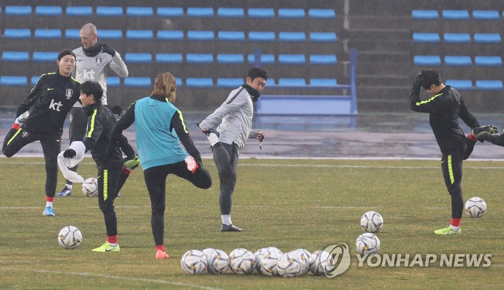 여자축구대표팀 서귀포 훈련