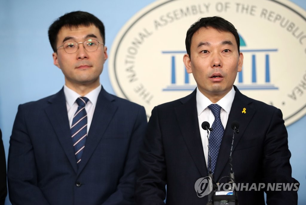 더불어민주당 김용민(오른쪽) 김남국 의원[연합뉴스 자료사진