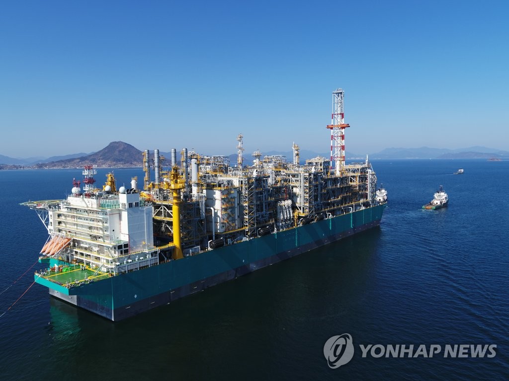 Samsung Heavy's FLNG ship for Malaysia Samsung Heavy's FLNG ship for Malaysia