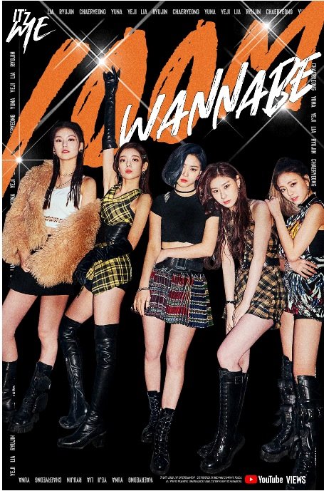 ITZY's 'WANNABE' surpasses 100 million views ITZY's 'WANNABE' surpasses 100 million views