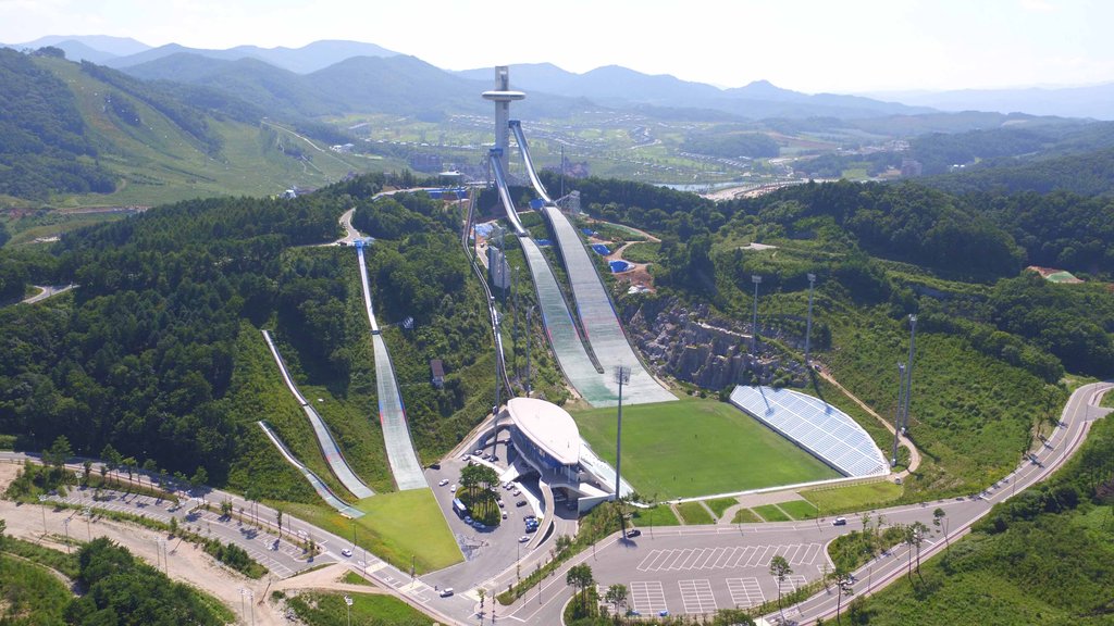 평창올림픽 성공 이끈 스키점프경기장