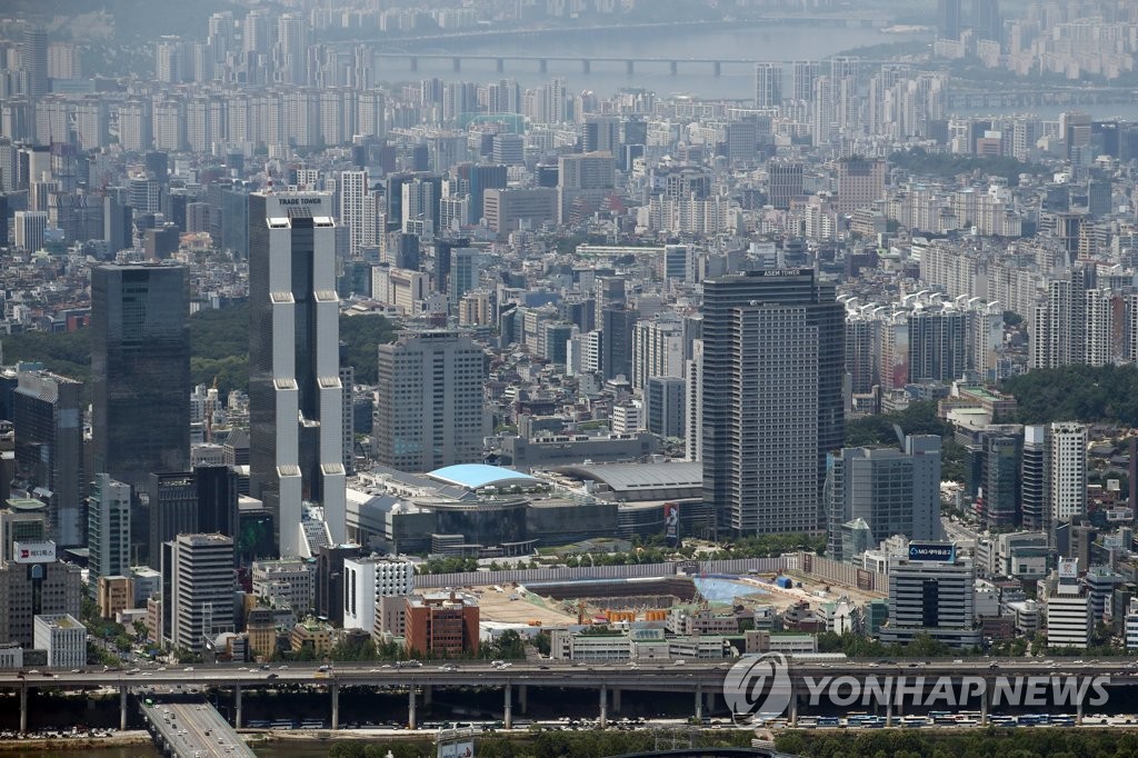 토지거래허가구역으로 묶인 강남구 삼성동 일대