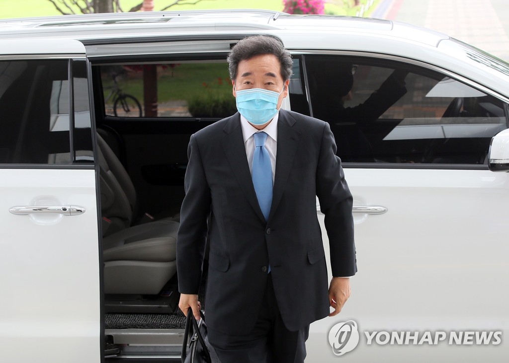 이낙연 의원회관 출근