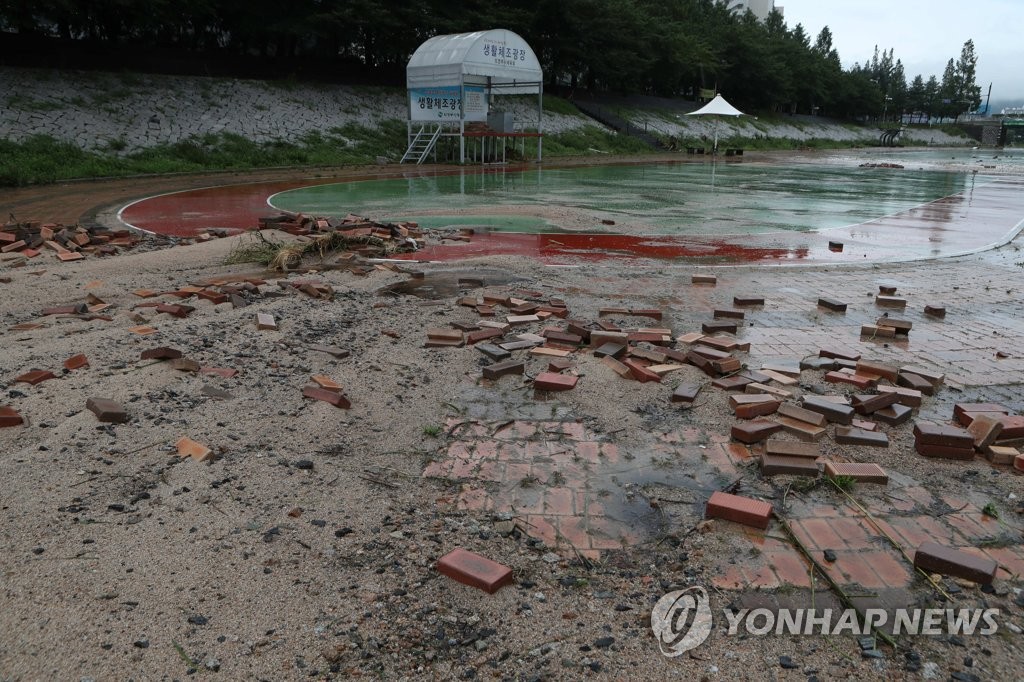수마가 남긴 상처