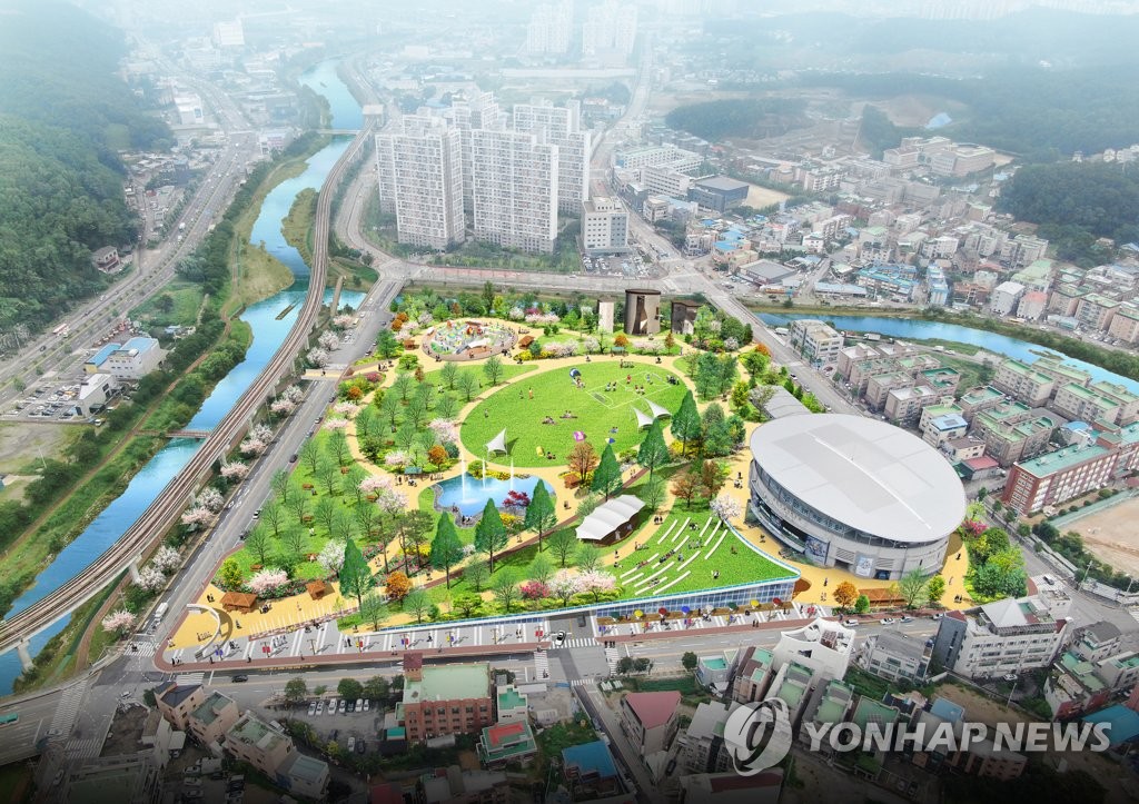 용인 센트럴파크 조감도