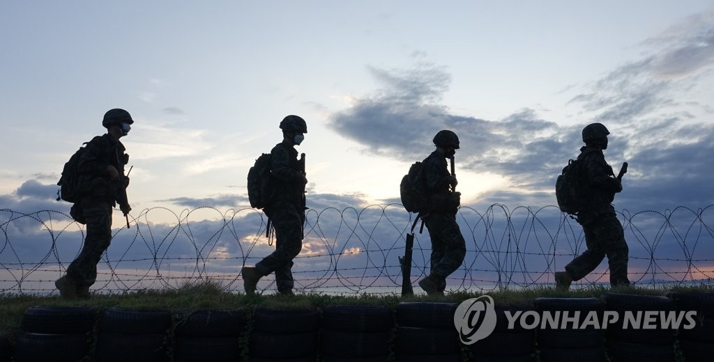 해병대 연평도 철통경계