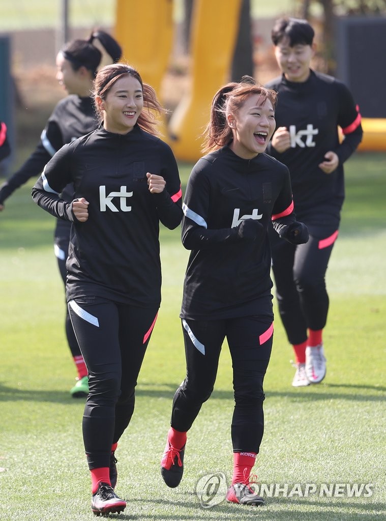 Women's nat'l football exhibition matches Women's nat'l football exhibition matches