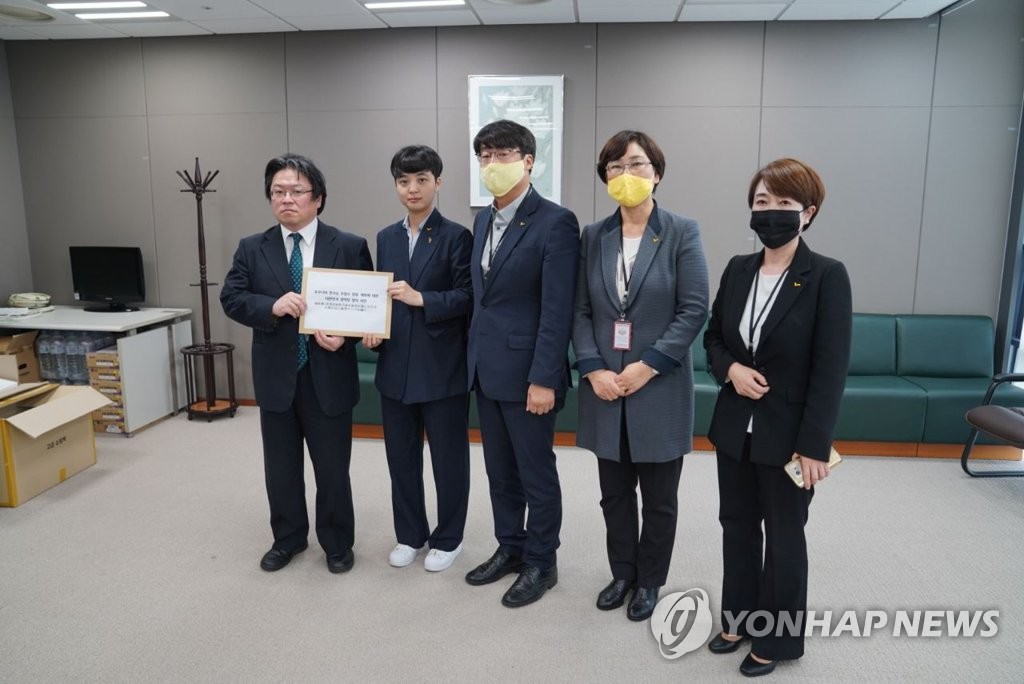 韓国野党 日本大使館に抗議書簡 韓国野党 日本大使館に抗議書簡