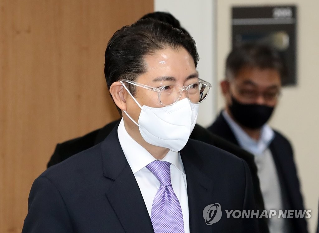 항소심 선고 공판 마친 조현준 효성 회장