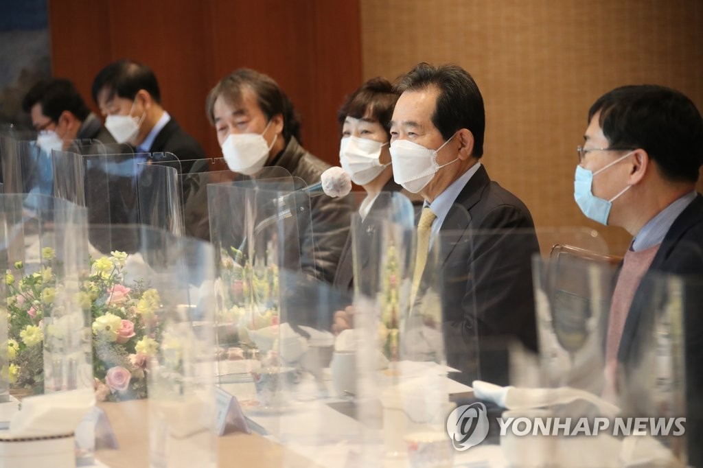 PM Chung encourages medical experts in Daegu PM Chung encourages medical experts in Daegu