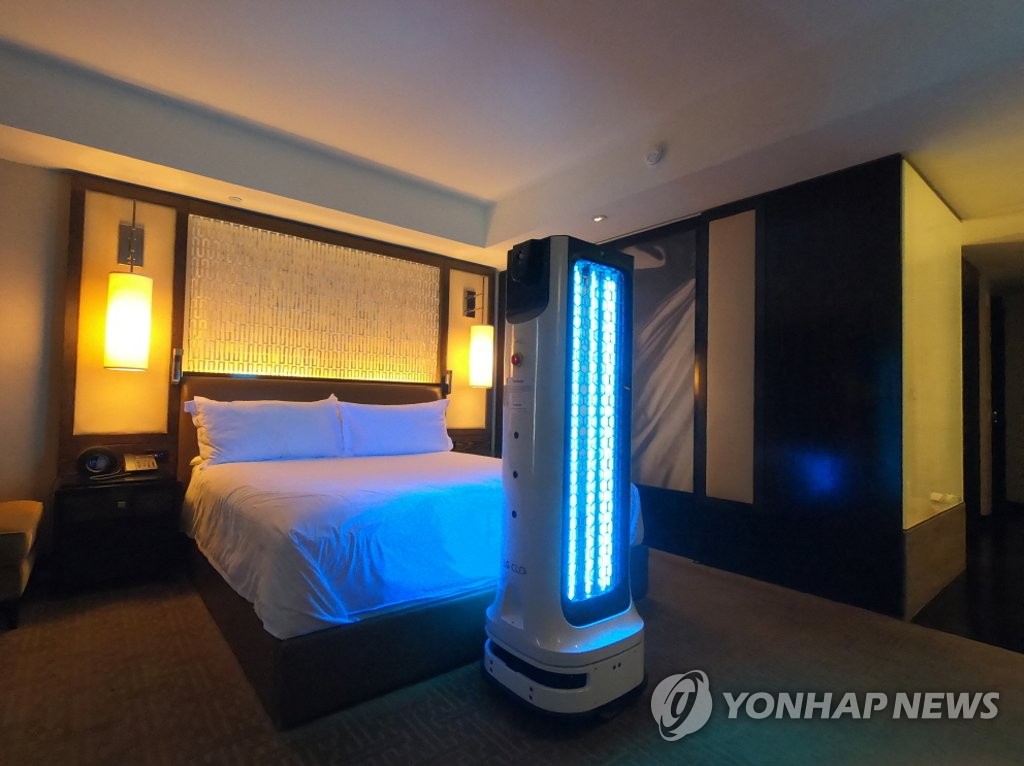 LG電子の殺菌ロボット LG電子の殺菌ロボット