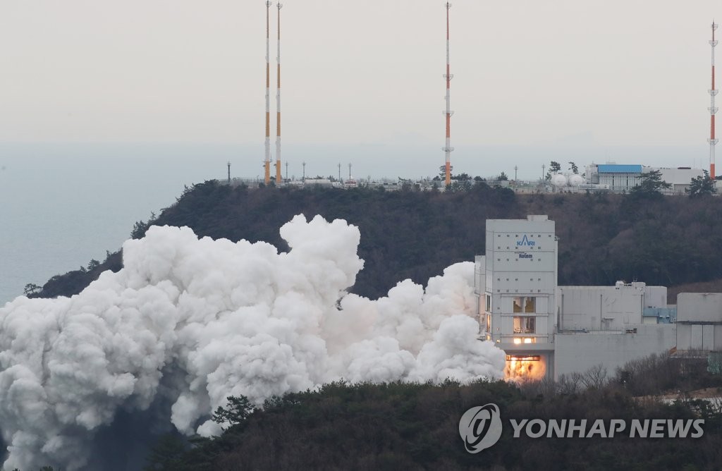 韓国製ロケット 燃焼実験が成功 韓国製ロケット 燃焼実験が成功