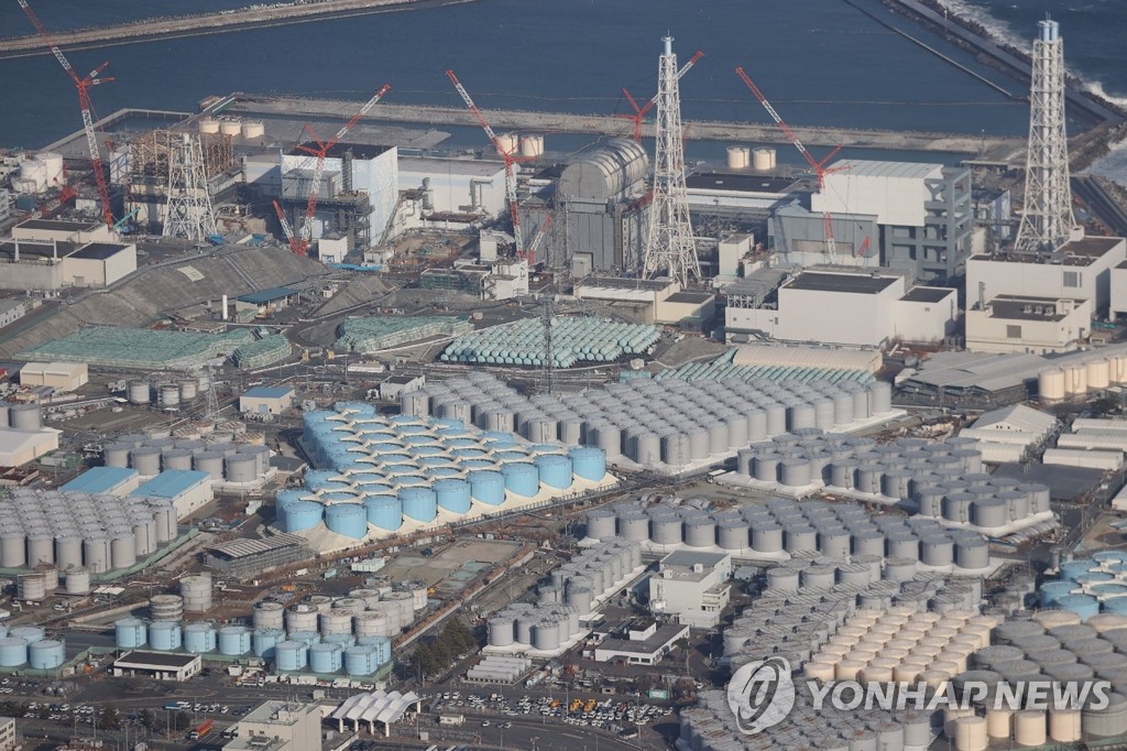 '해양 방류' 결정된 일본 후쿠시마 원전 오염수 담은 탱크