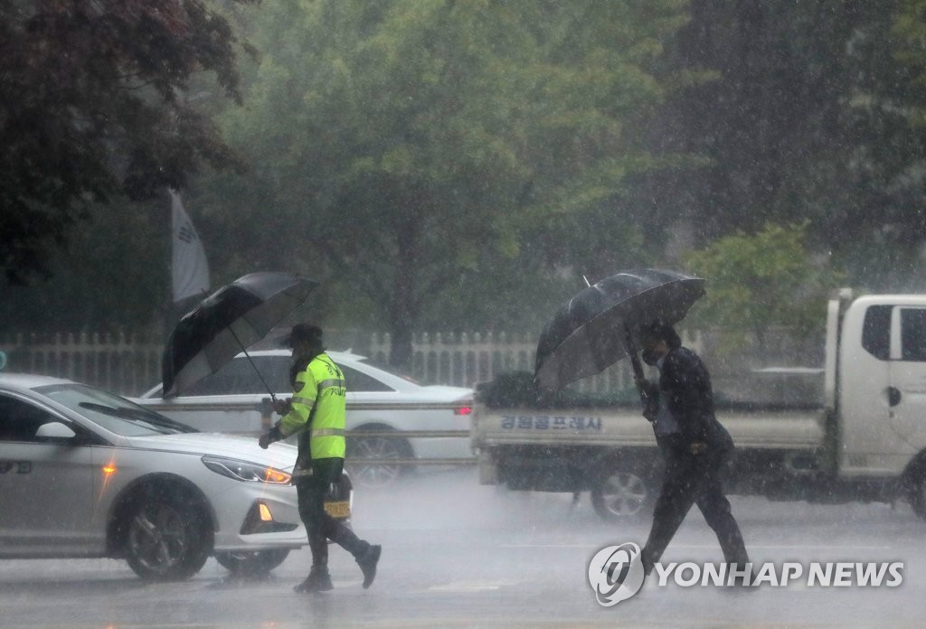 Día de lluvia y fuertes vientos Día de lluvia y fuertes vientos