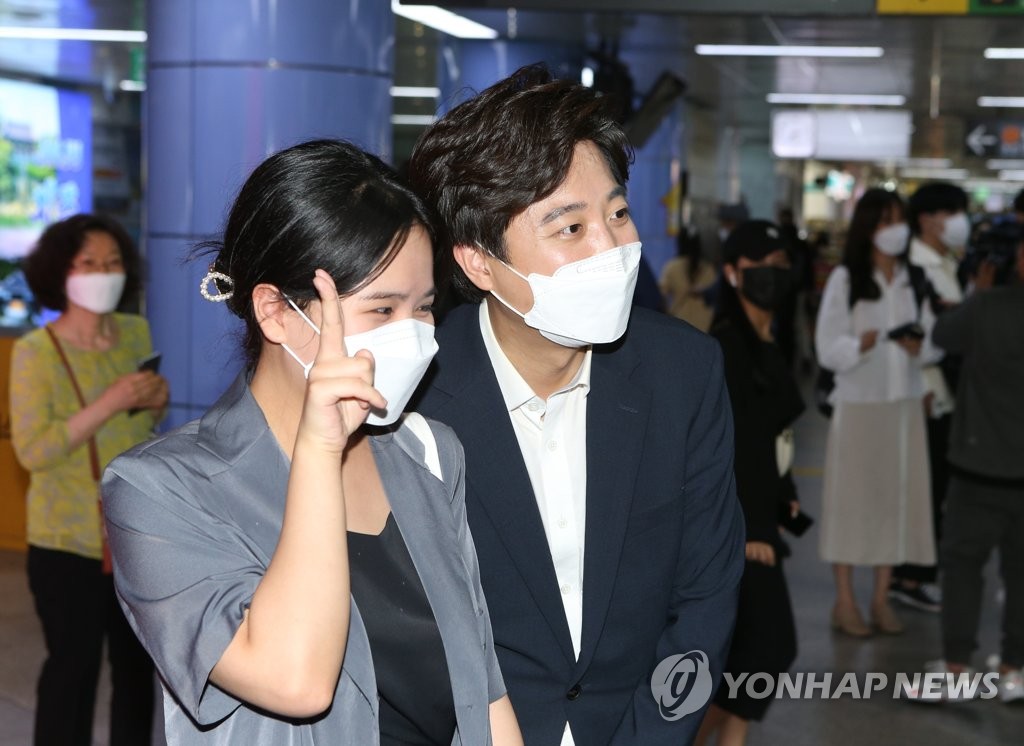 이준석, 시민과 사진 촬칵