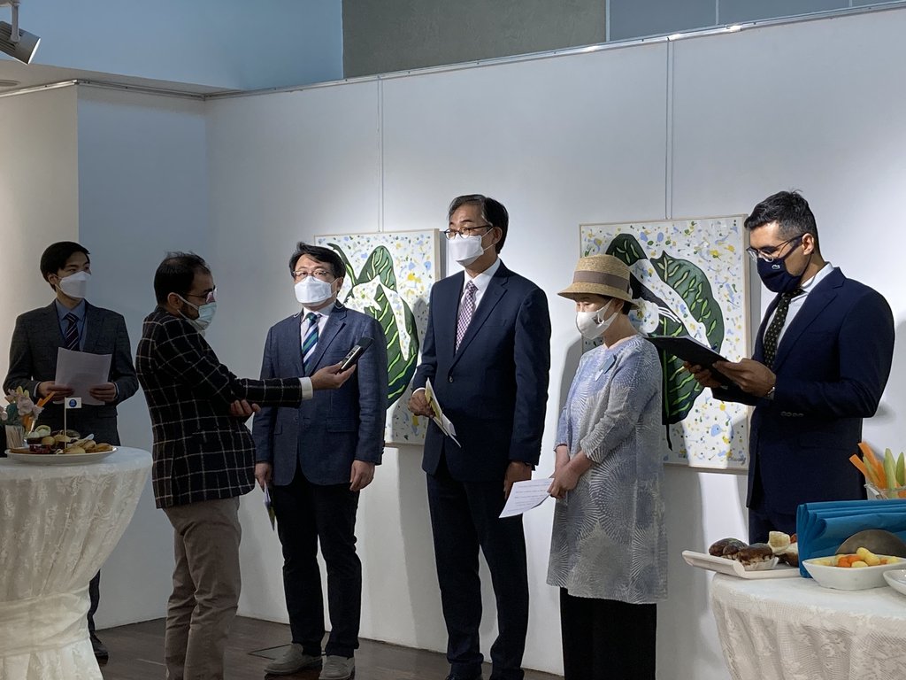 주터키한국문화원, 한국 현대미술 전시회 개최
