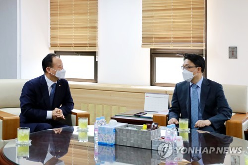 이남철 신임 법무사협회장, 김진욱 공수처장 예방