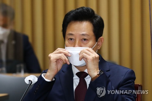 국토위 국감 출석한 오세훈 서울시장