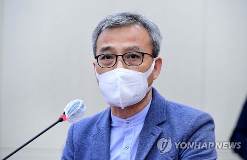 국감 출석한 고 정유엽군 부친 정성재씨