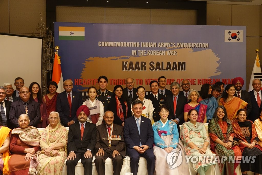 Event for Indian Korean War vets Event for Indian Korean War vets