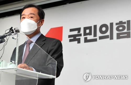 김병준 기자간담회