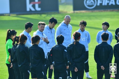 여자축구 아시안컵 앞두고 소집훈련
