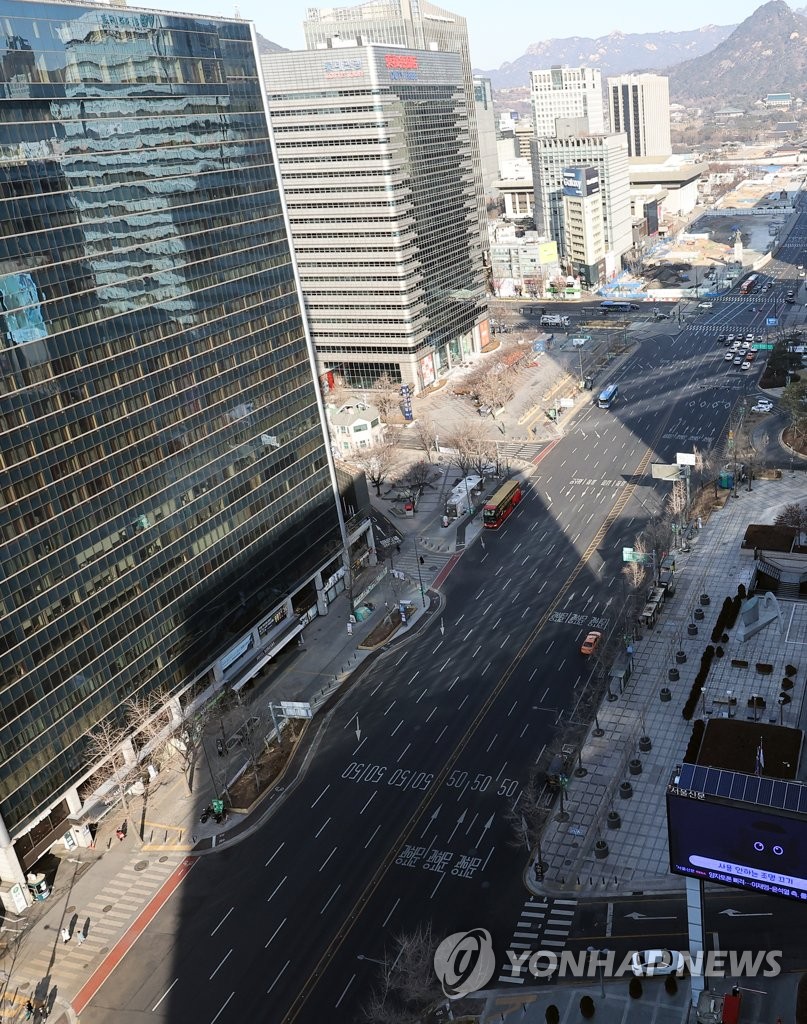Quiet Seoul during Lunar New Year holiday Quiet Seoul during Lunar New Year holiday