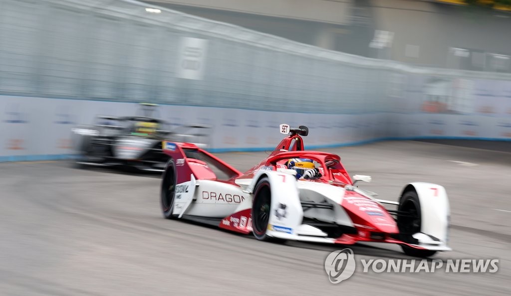 Sergio Sette Camara of Dragon/Penske Autosport Sergio Sette Camara of Dragon/Penske Autosport