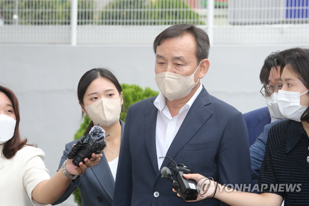 공직선거법 위반 담양군수 법원 출석
