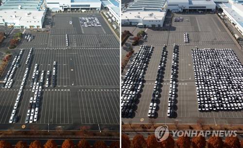 화물연대 파업 '전과 후'
