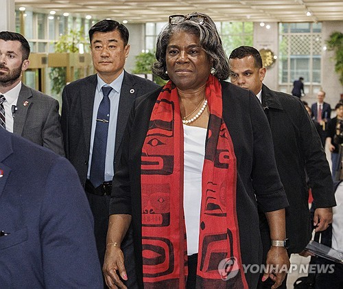 السفيرة الأمريكية لدى الأمم المتحدة تزور كوريا الجنوبية