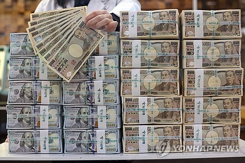 엔/달러 환율 160엔→155엔…"日정부·일본은행 개입했을 가능성"