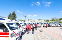 La Cruz Roja surcoreana dona 40 ambulancias a Ucrania