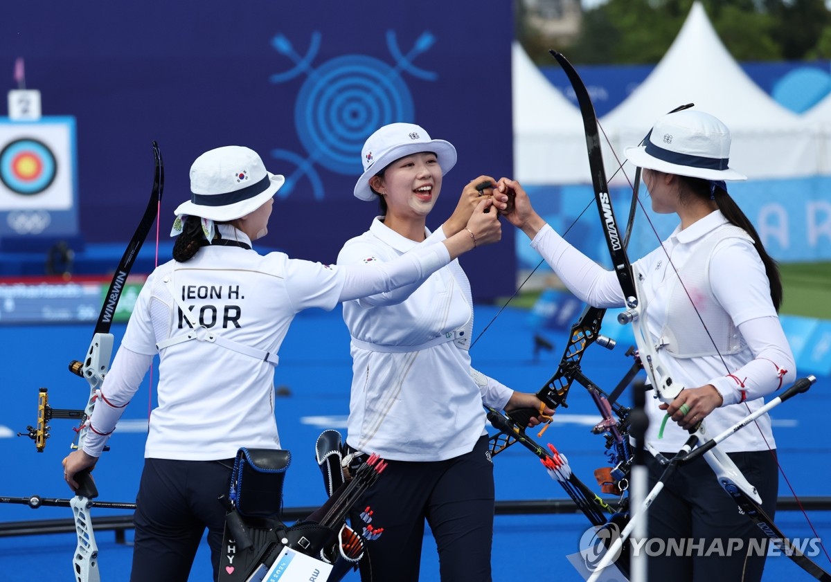 양궁 여자단체, 10연속 우승을 향해