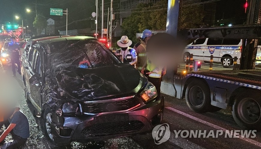 전남 나주서 음주차량 도주 중 사고