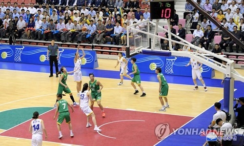 وسائل الإعلام الكورية الشمالية تغطي مباريات كرة السلة بين الكوريتين