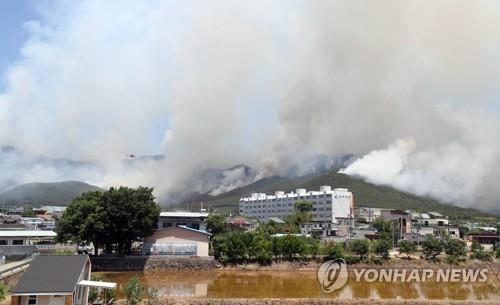 انتشار حرائق الغابات في ميريانغ وإجلاء 470 قرويا من القرى المجاورة - 2