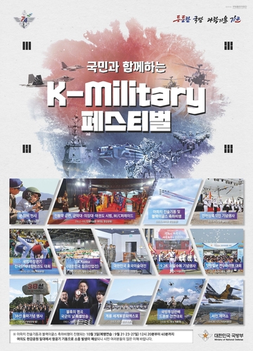 افتتاح المهرجان العسكري لكوريا الجنوبية قبل يوم القوات المسلحة الذي يصادف الأول من أكتوبر