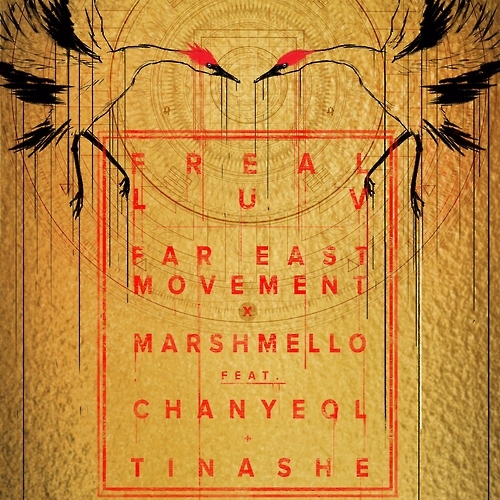 Cover for "Freal Luv," provided by HNS HQ, the PR agency for Far East Movement's albums. (Yonhap)