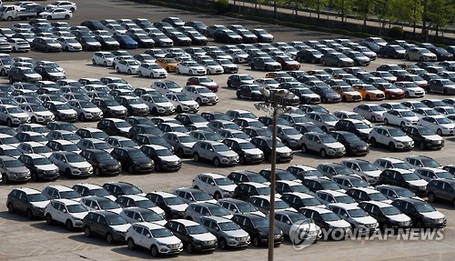 S. Korea's global auto sales shrink 1.3 pct in 2016