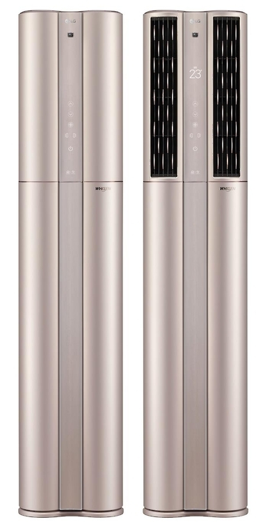 A file photo of LG air purifiers (Yonhap)